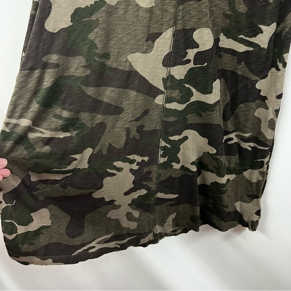 ATM Slub Jersey Camo Pima Cotton Dress - Picture 8 of 13